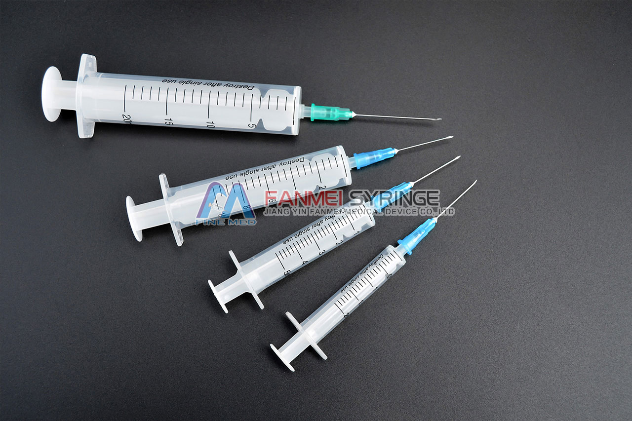 2-Part Disposable Syringe(Transpant Plunger)