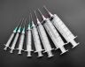 3-Part Disposable Syringe (Luer Lock, Transpant Plunger)